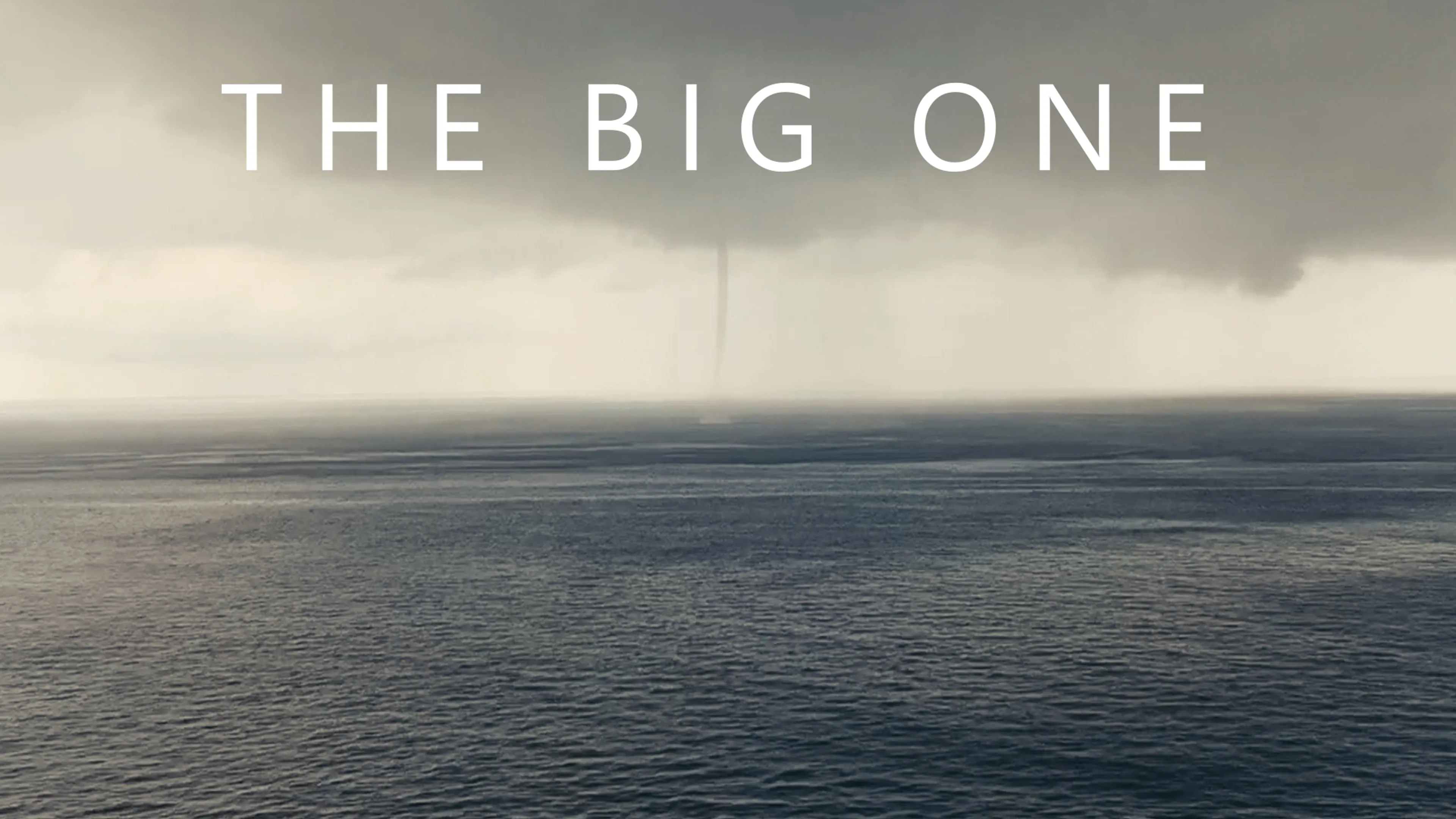 The Big One poster